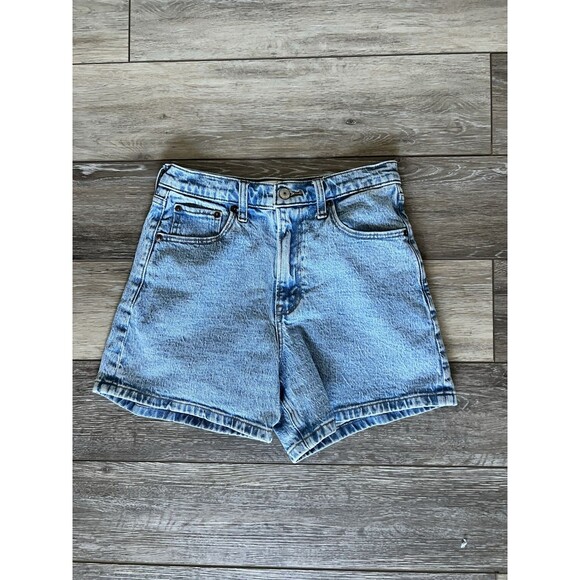 ABERCROMBIE AND FITCH High Rise Dad Short size 27/4 - Picture 1 of 5